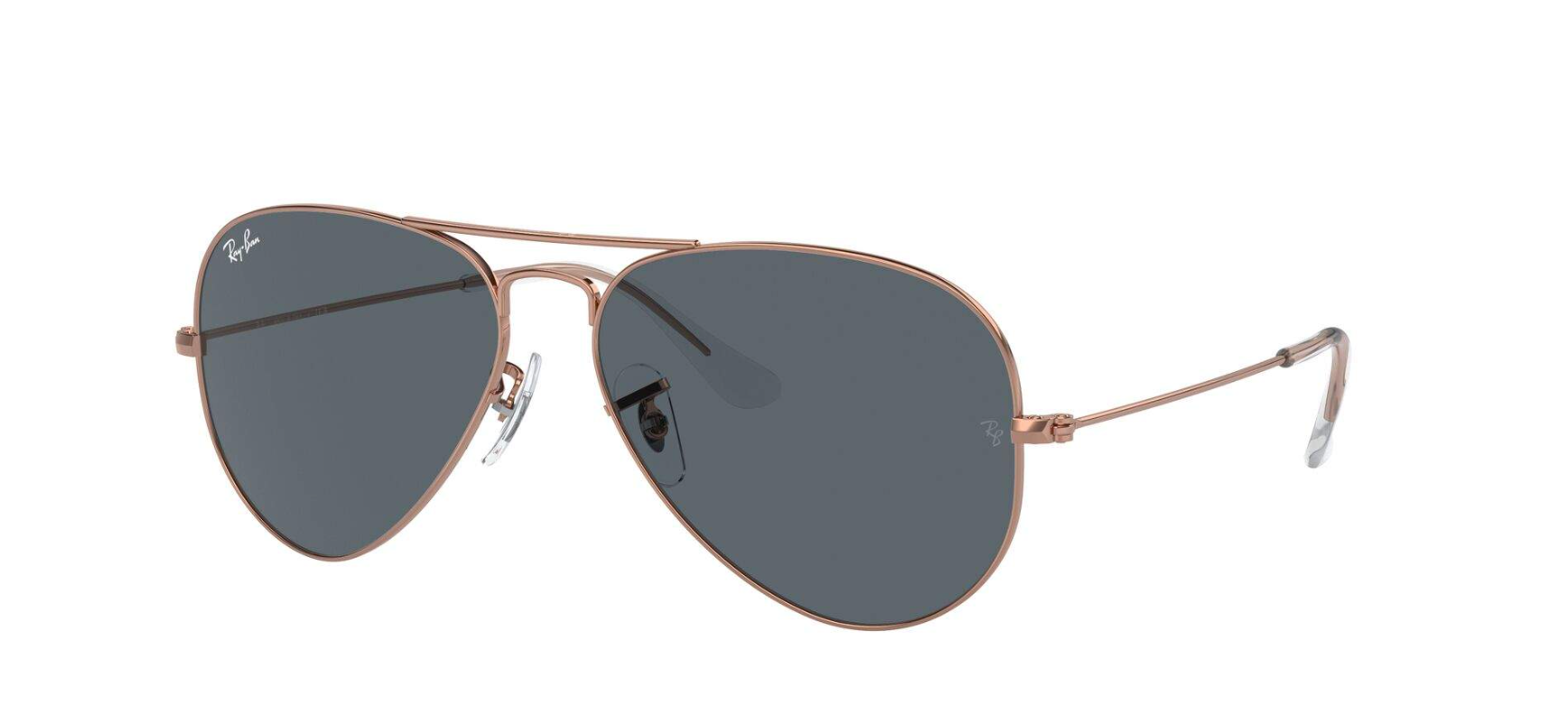 Lunettes de soleil mixte RAY-BAN Rose RB3025 AVIATOR 9202R5 58/14