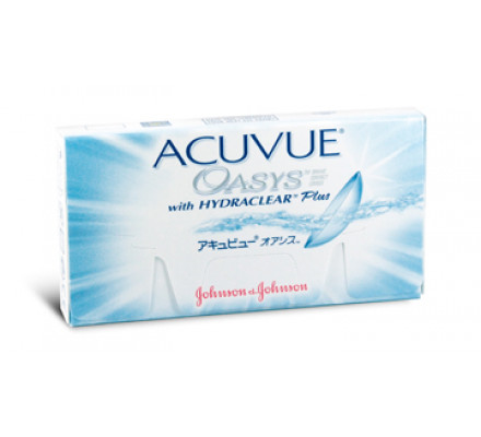 Lentilles JOHNSON VISION CARE Acuvue Oasys With Hydraclear Plus 6L