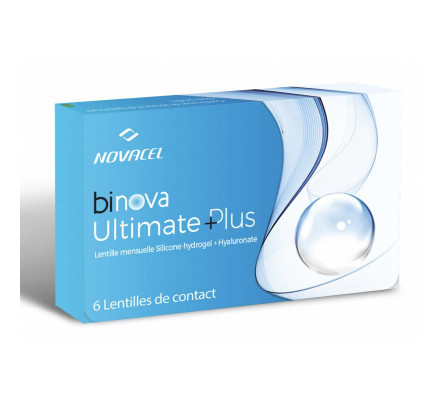 Lentilles NOVACEL Binova Ultimate Plus 6L