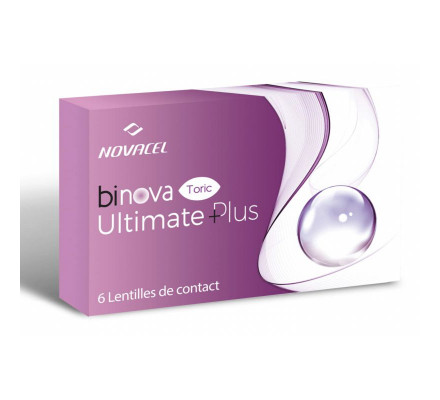 Lentilles NOVACEL Binova Ultimate Plus Toric 6l