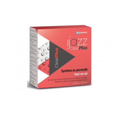 Produit pour lentilles OPHTALMIC Pack Jazz ClearPlus 3x360ML + 108 comprimés