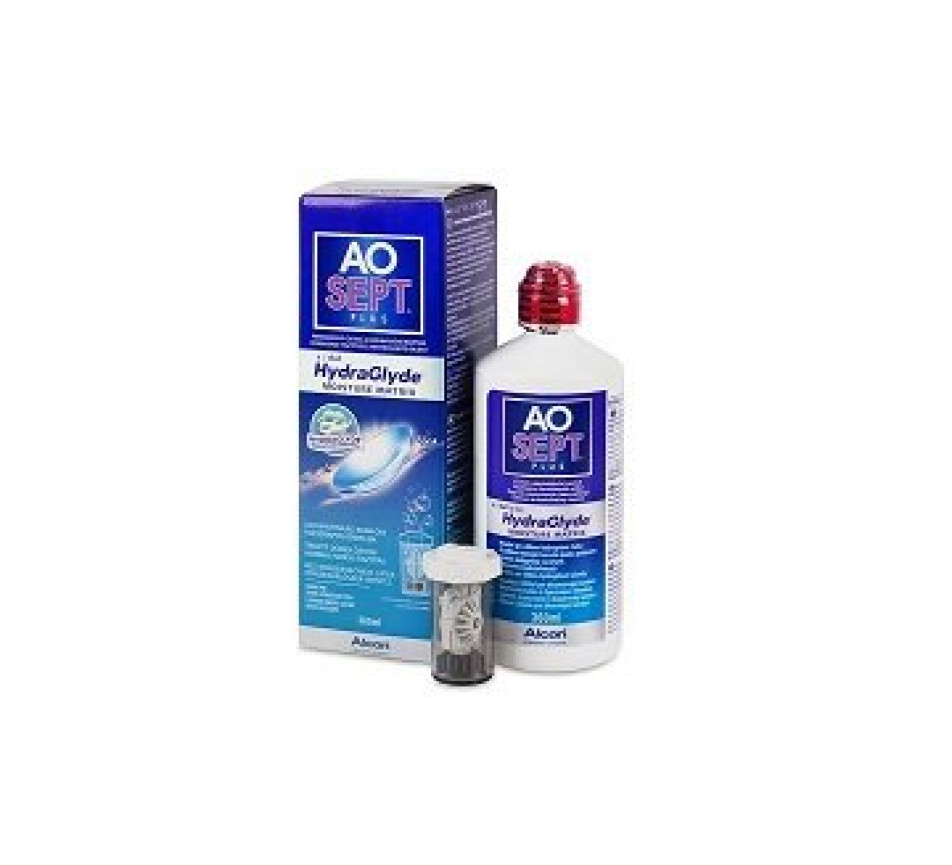 Produit pour lentilles ALCON - CIBA VISION Aosept Plus Hydraglyde 360ML