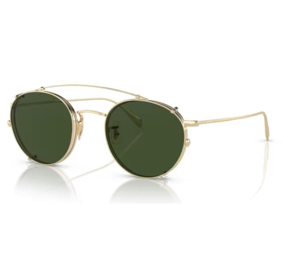 Lunettes de soleil OLIVER PEOPLES Coleridge Clip 503571 - Or 47