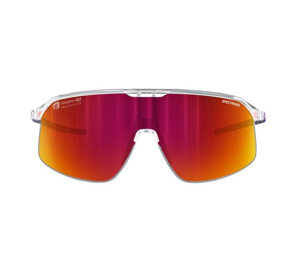 Lunettes de soleil JULBO DENSITY GROUPAMA-FDJ Cristal/Bleu/Blanc-Spt 3