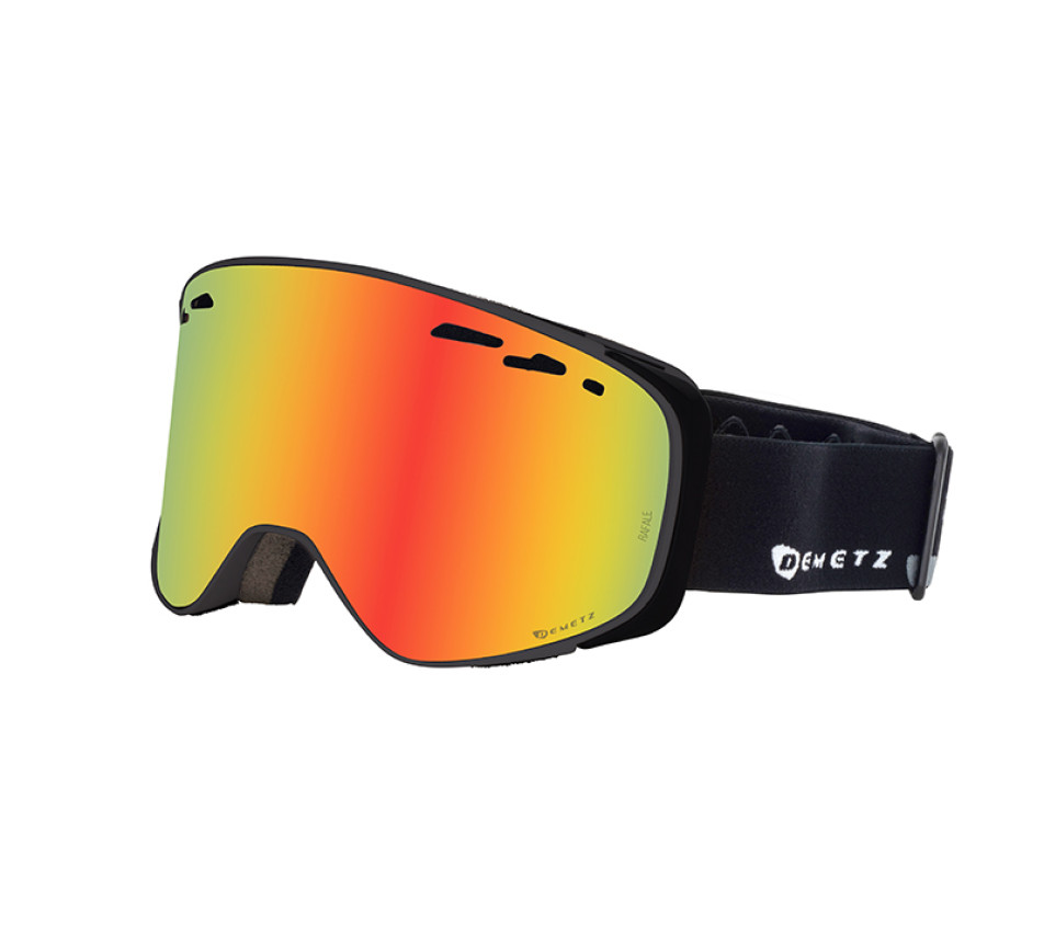 Masque de ski DEMETZ KICKER Noir V.Brun Cat.3