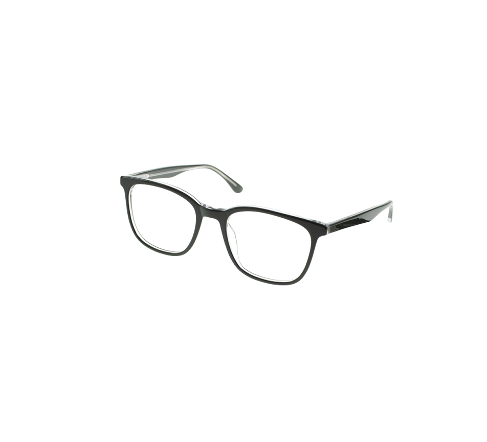 Lunettes de vue AKSESS NO1952 Noir Brillant 52/19