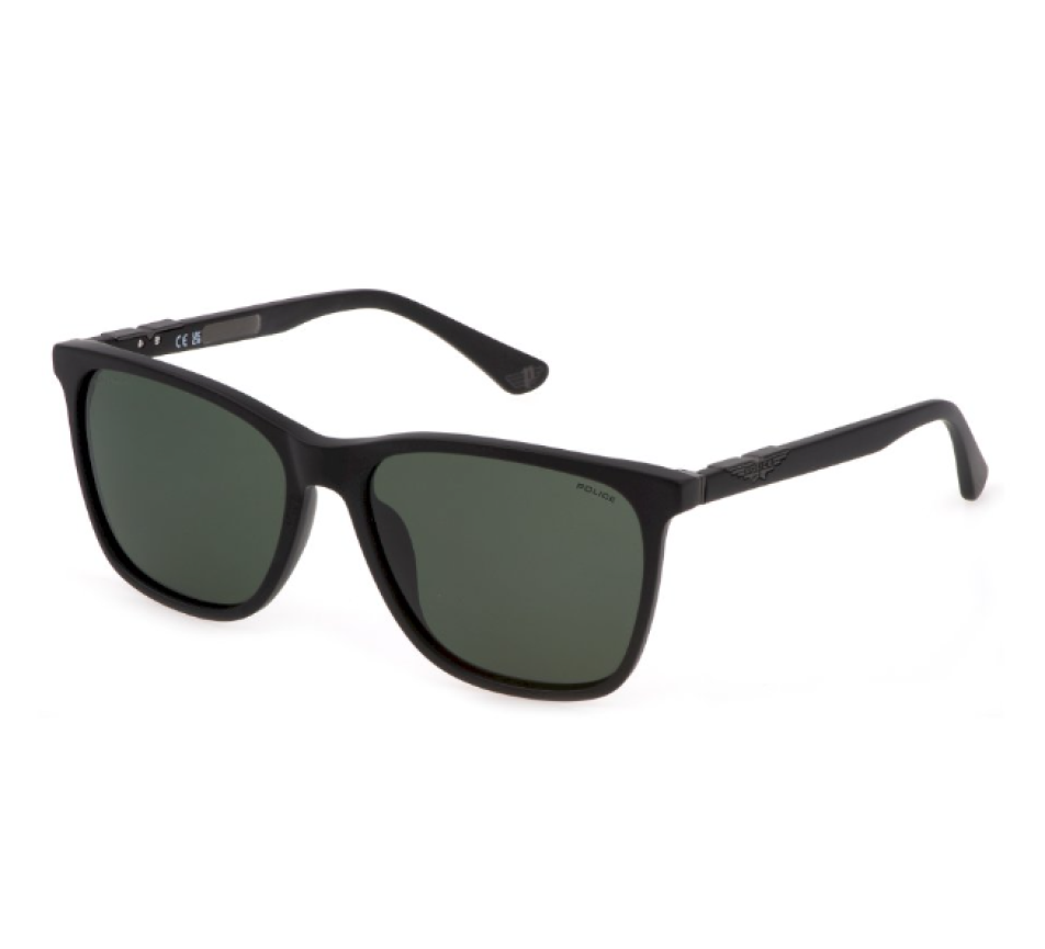 Lunettes de soleil pour homme POLICE Noir Mat SPL872Z 703Z 59/17