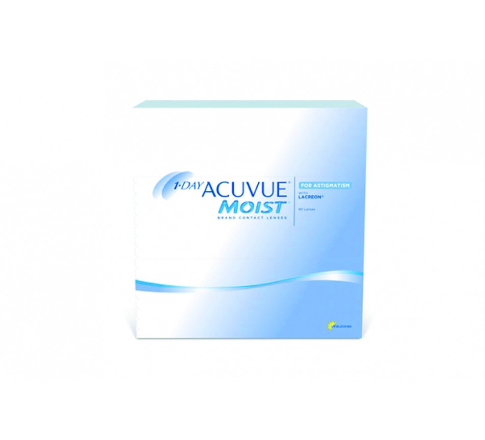 Contact lenses JOHNSON VISION CARE 1 Day Acuvue Moist For Astigmatism 90L