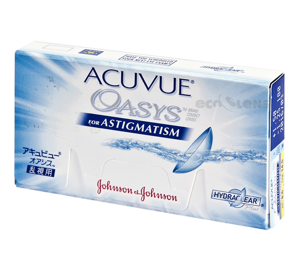 Contact lenses JOHNSON VISION CARE Acuvue Oasys For Astigmatism B12