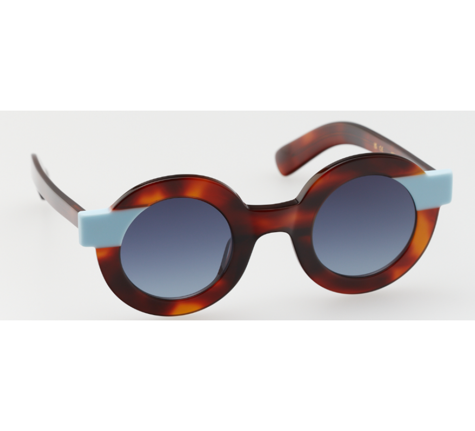 Lunettes de soleil pour femme KALEOS Ecaille Fonçé SHERIDAN COL