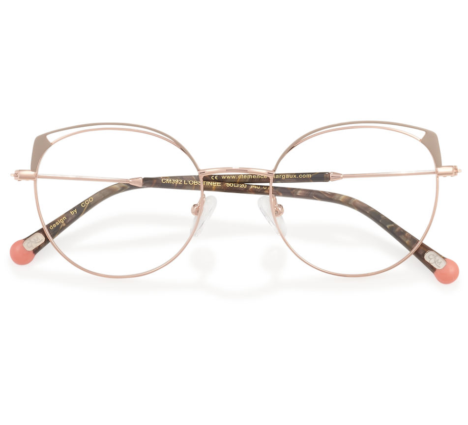 Eyeglasses CLEMENCE & MARGAUX CM392 L'OBSTINEE 01P 50/20