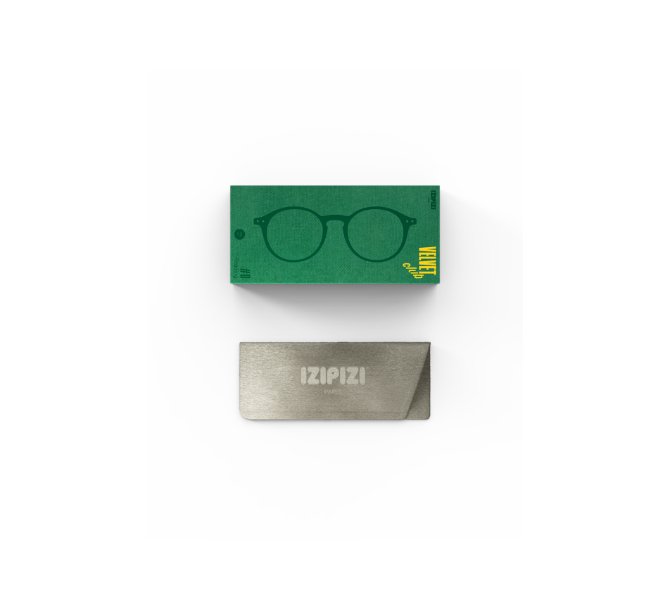 Eyeglasses IZIPIZI READING #D Purple Scarf +2.50