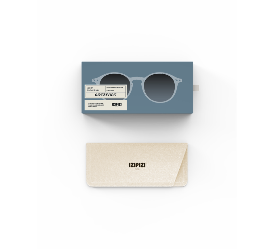 Sunglasses IZIPIZI SUN #D SUN Washed Denim 48/20