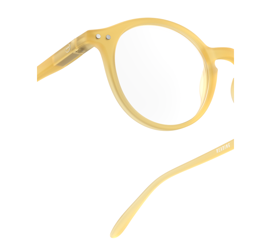 Eyeglasses IZIPIZI READING #D Yellow Honey +2.50