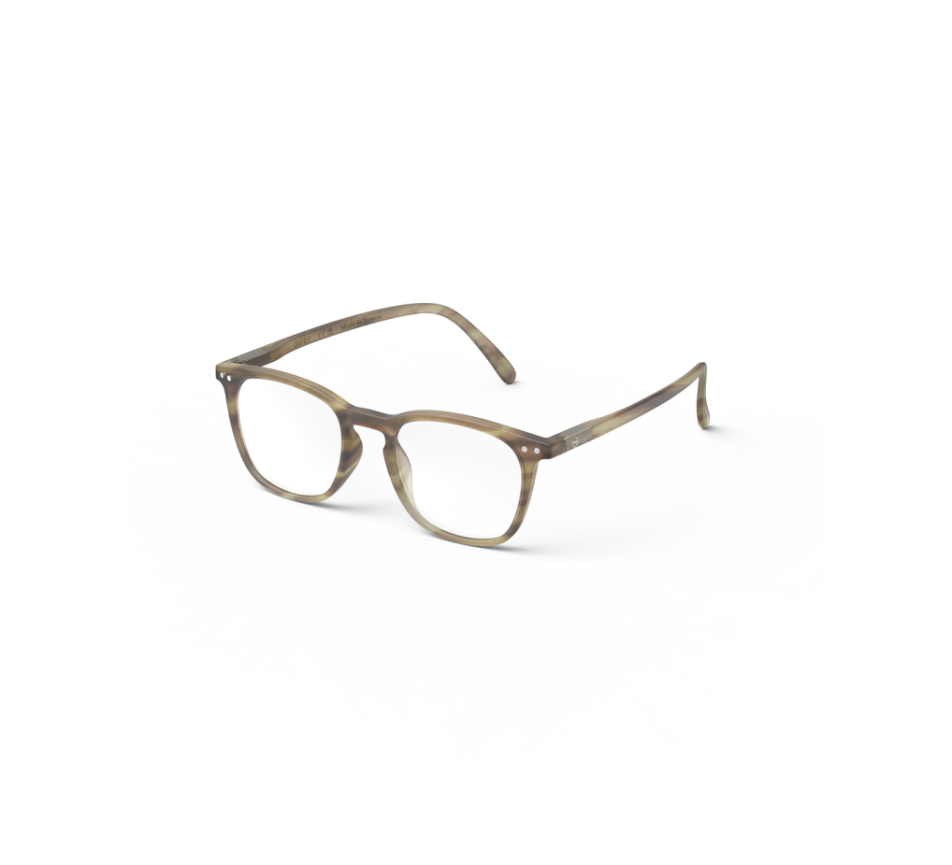 Eyeglasses IZIPIZI READING #E Smoky Brown +2.50