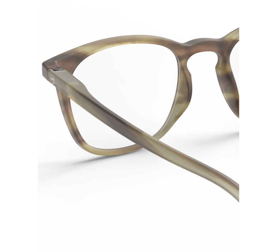 Eyeglasses IZIPIZI READING #E Smoky Brown +2.50