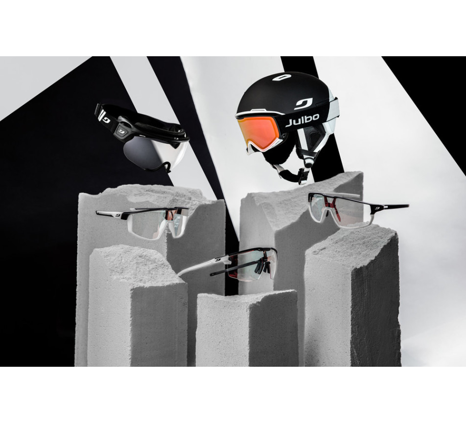 Sunglasses JULBO ULTIMATE GLORY Noir / Blanc - REACTIV 1-3 LA