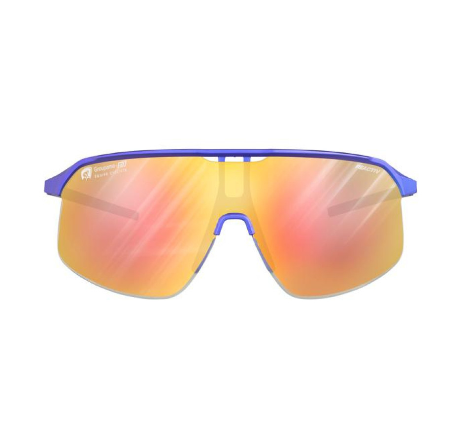 Sunglasses JULBO DENSITY GROUPAMA-FDJ Bleu/Blanc-REACT1-3 LA
