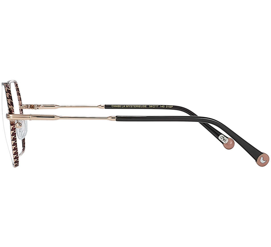 Eyeglasses CLEMENCE & MARGAUX CM488 01SP La Mystérieuse 54/17