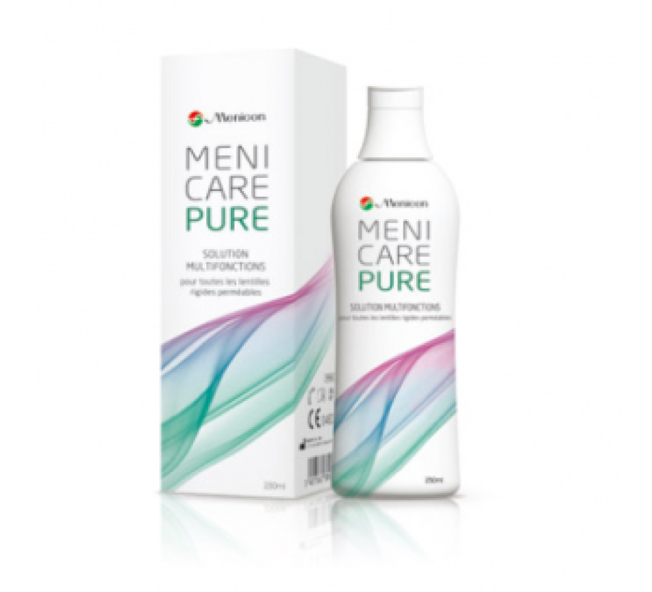 Contact lens products MENICON MENICARE PURE 250ML
