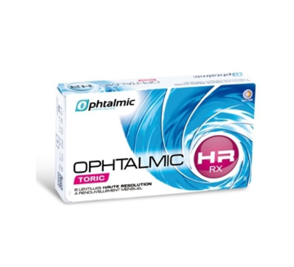 Contact lenses OPHTALMIC Ophthalmic HR Rx Toric 6L