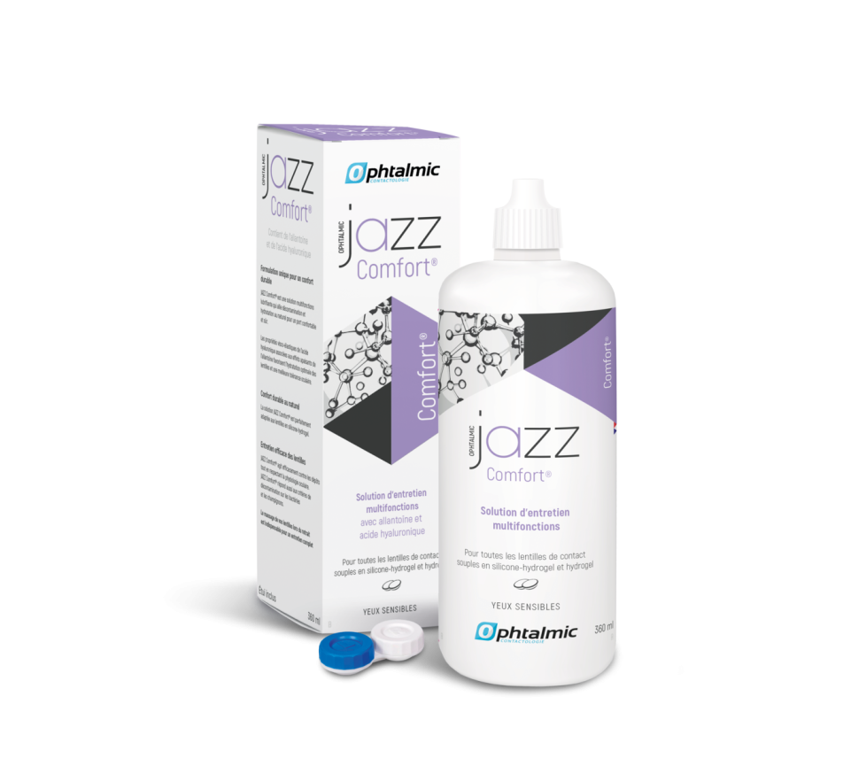 Contact lens products OPHTALMIC JAZZ COMFORT 360 ML