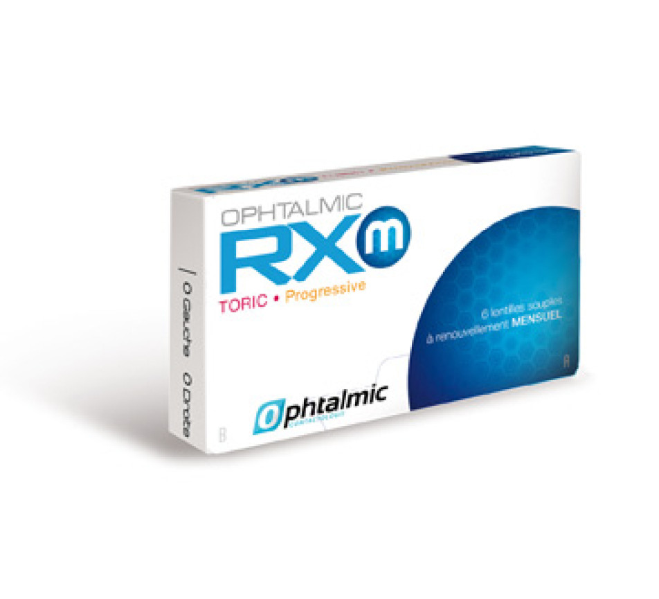 Contact lenses OPHTALMIC Ophtalmic RXM Toric Progessive