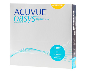 1 Day Acuvue Oasys with Hydraluxe Astigmatism 90L