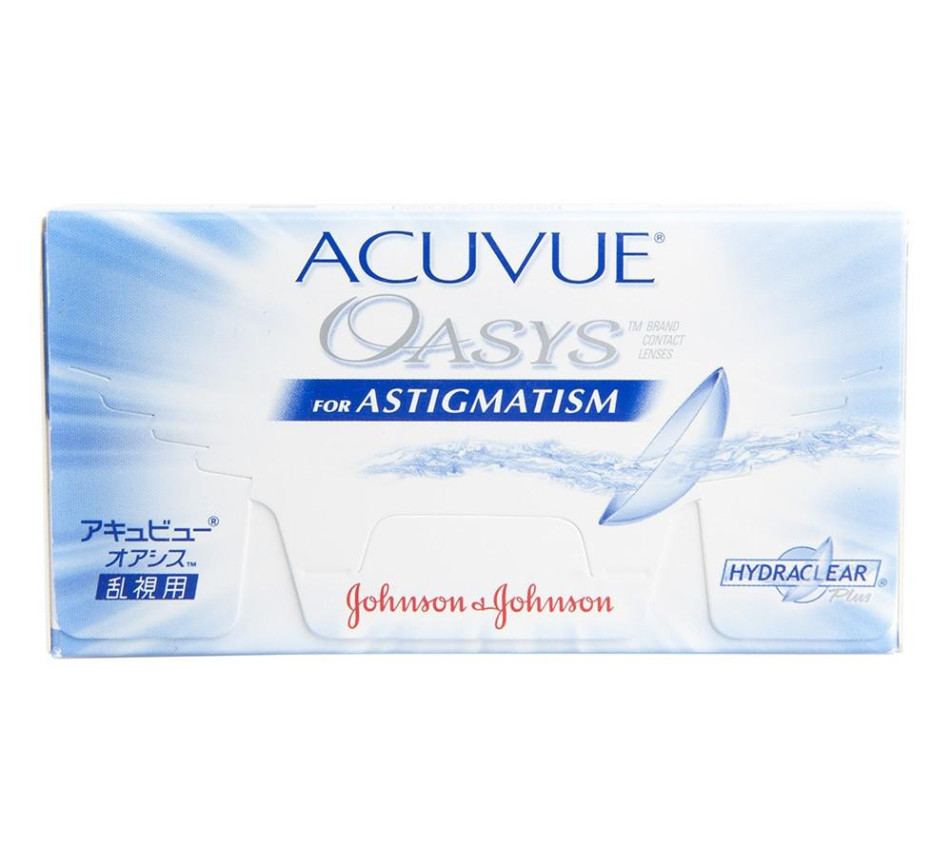 Lentilles JOHNSON VISION CARE Acuvue Oasys For Astigmatism B6