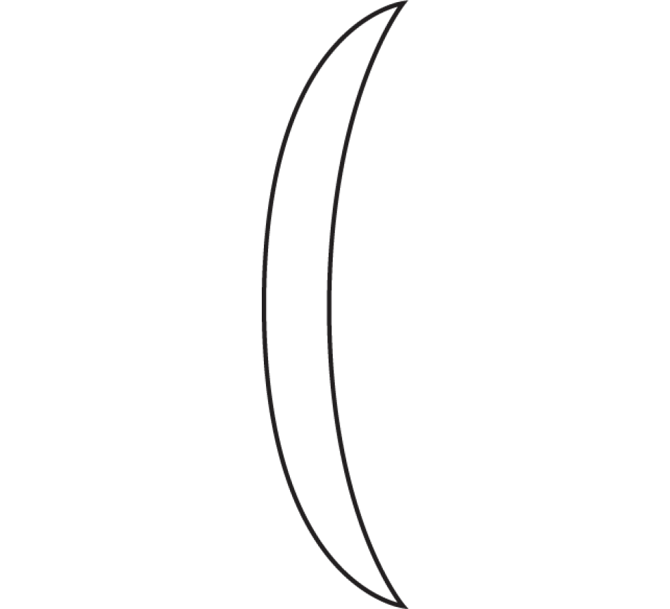 Verres Verres amincis indice 1,59