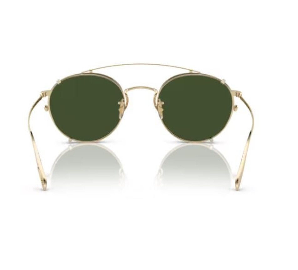Lunettes de soleil OLIVER PEOPLES Coleridge Clip 503571 - Or 47