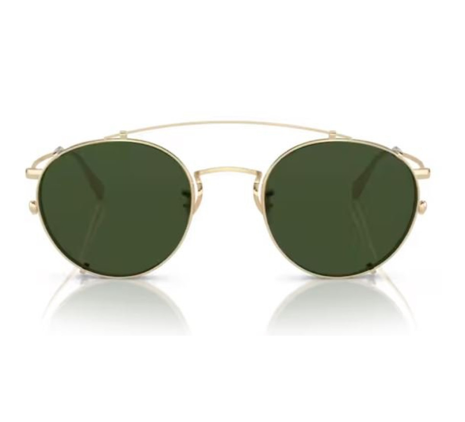 Lunettes de soleil OLIVER PEOPLES Coleridge Clip 503571 - Or 47