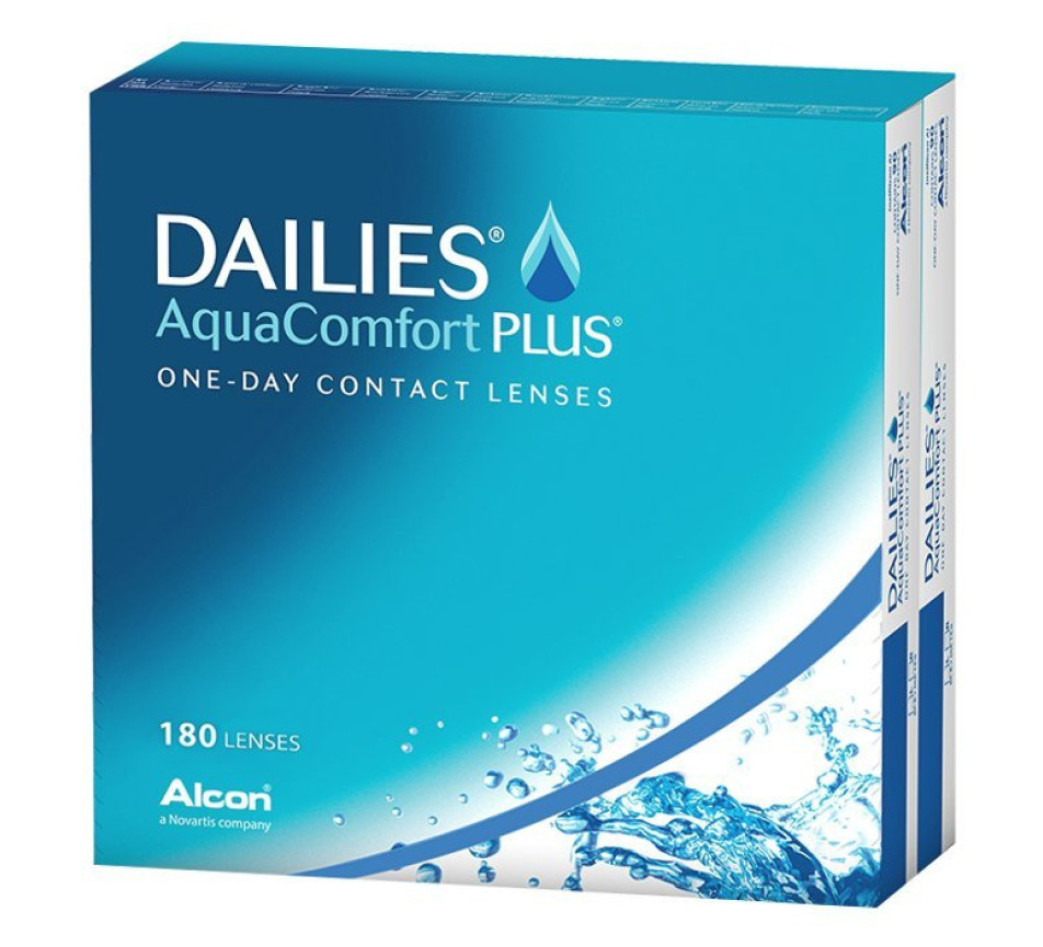 Lentilles ALCON - CIBA VISION Dailies Aquacomfort Plus 180L