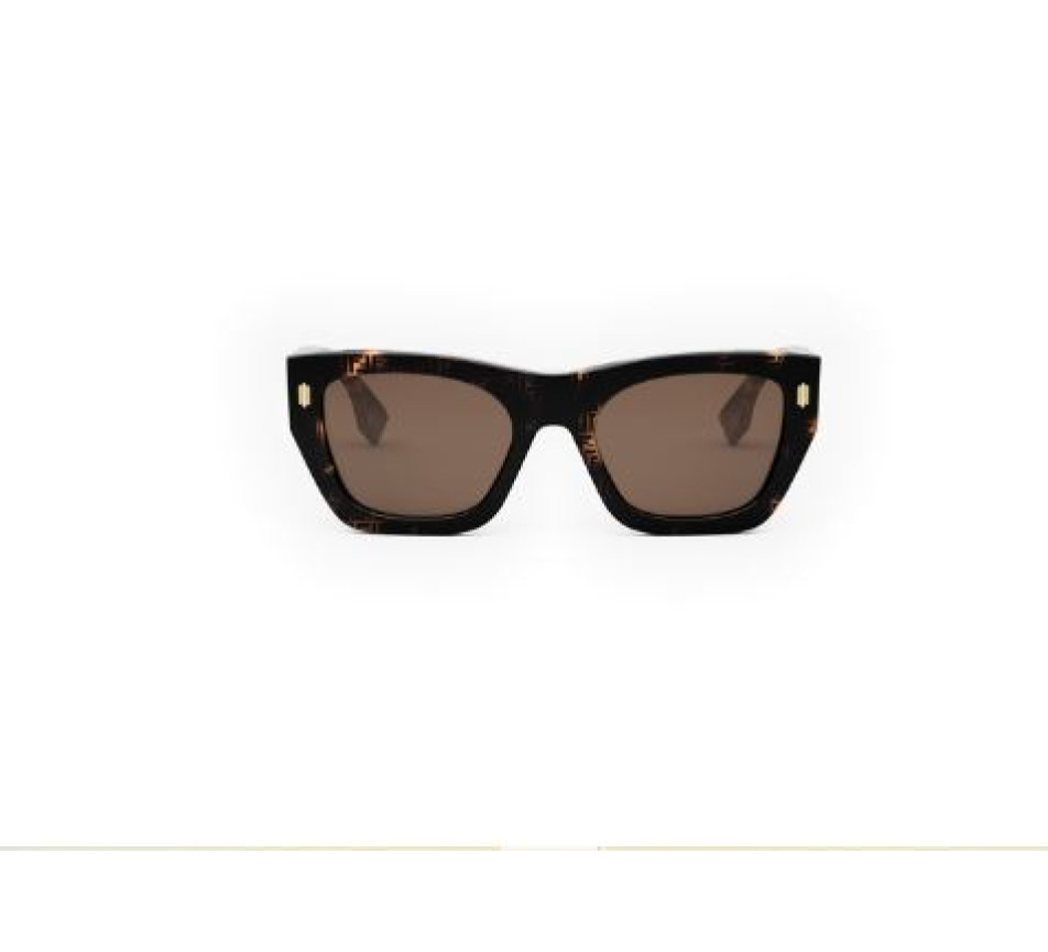 Lunettes de soleil FENDI FENDI ROMA FE40100I 55E 53/20