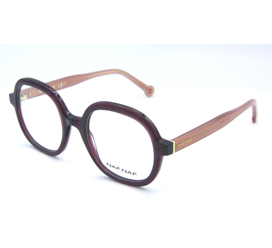 Lunettes de vue NAF NAF LAURETTE PRUNE 51/20