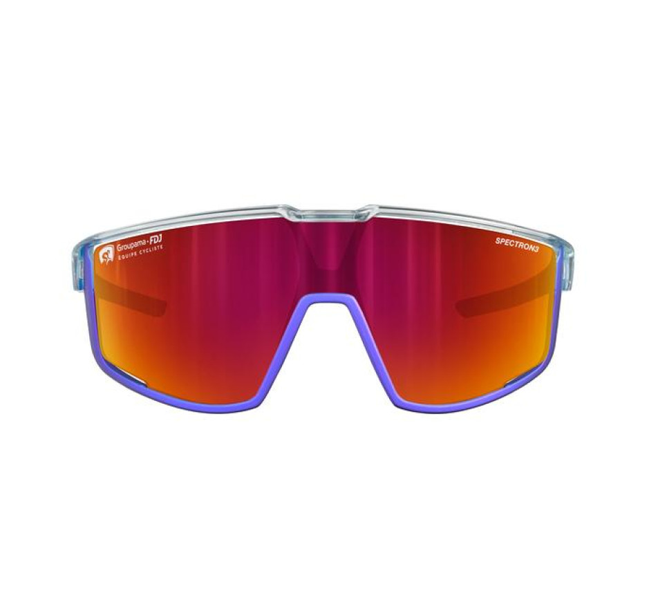 Lunettes de soleil JULBO FURY GROUPAMA-FDJ Cristal/Bleu-Spt 3