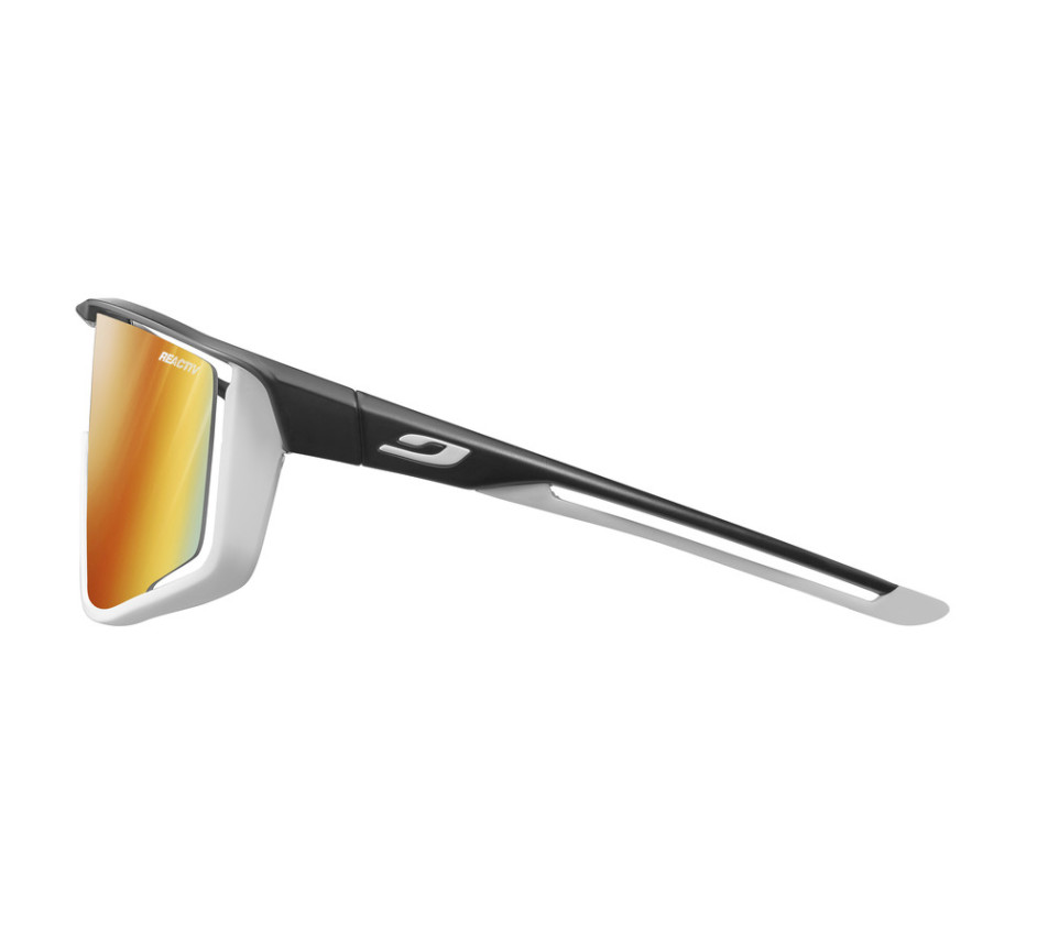 Lunettes de soleil JULBO FURY GLORY Noir / Blanc - REACTIV 1-3 LA