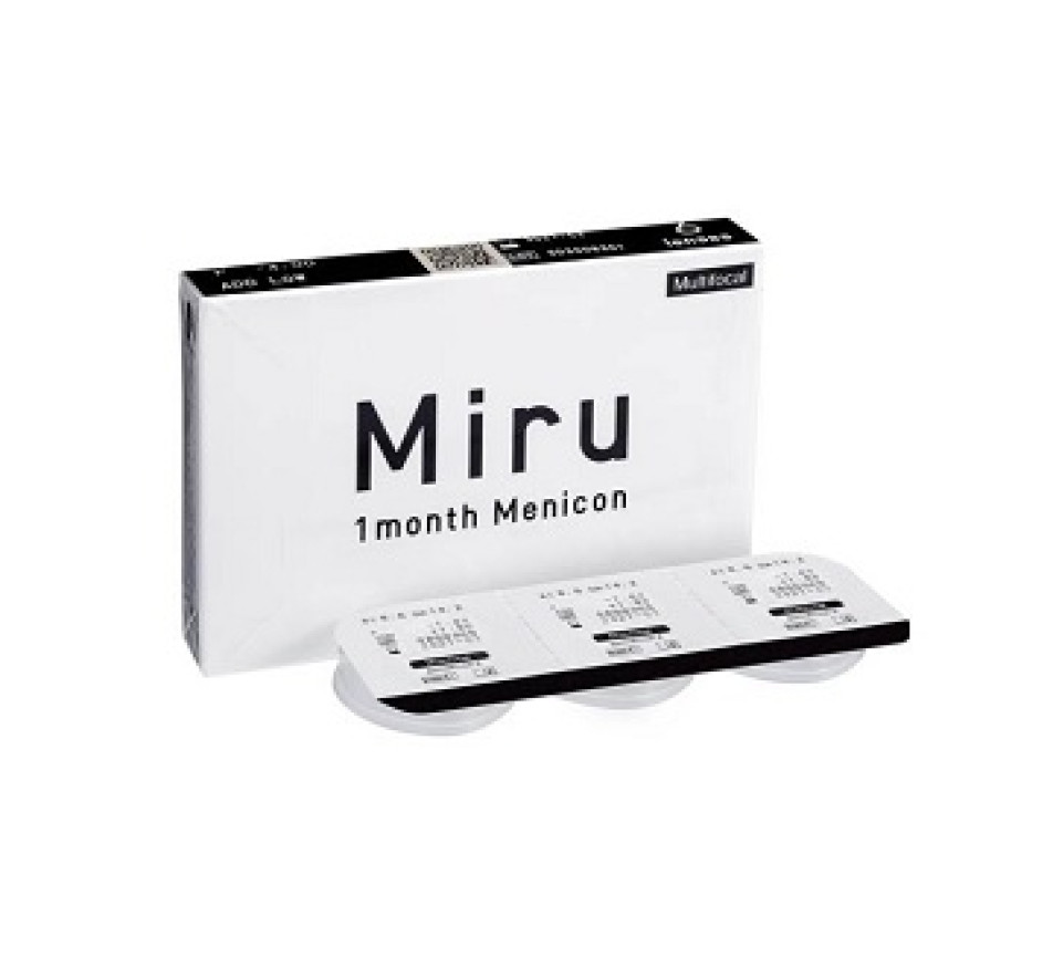 Lentilles MENICON Miru 1 month Multifocal