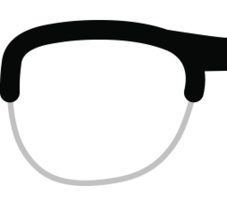 Lunettes de vue Montage sur votre monture demi-cerclée