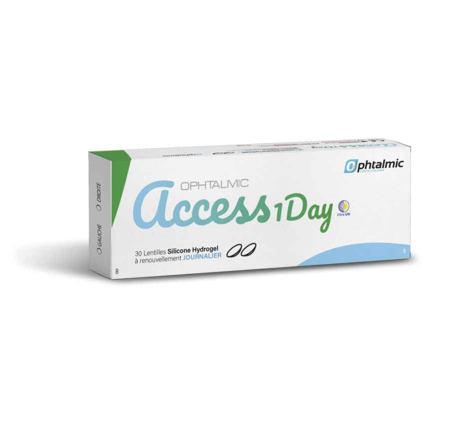 Lentilles OPHTALMIC Ophtalmic access 1 Day 30L