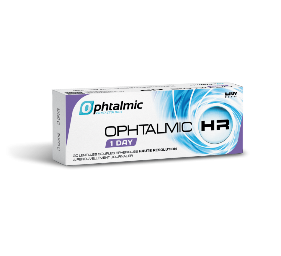 Lentilles OPHTALMIC Ophtalmic HR 1 Day 30L