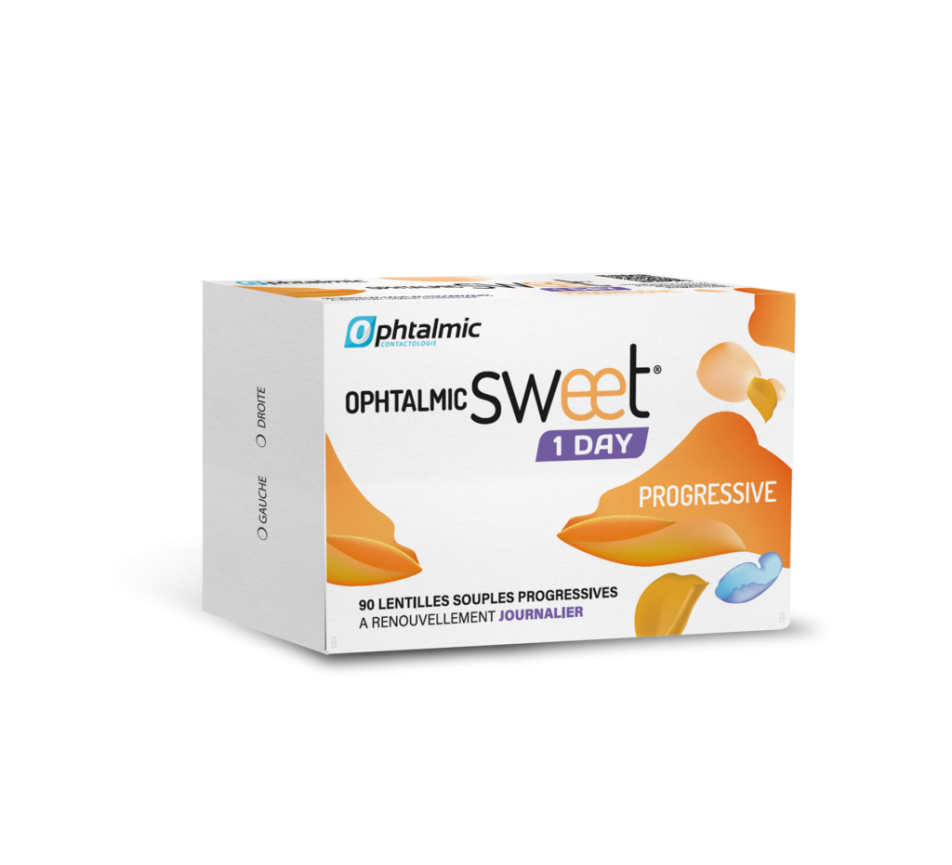 Lentilles OPHTALMIC Ophtalmic Sweet 1 Day Progressive 90L