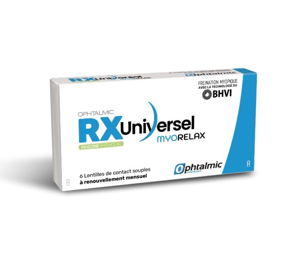 Lentilles OPHTALMIC Ophtalmic RX Universel Myorelax 6L