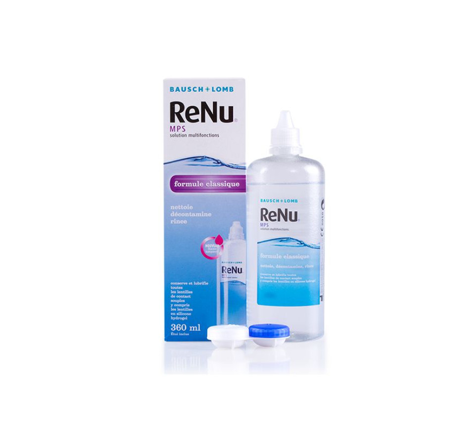Produit pour lentilles BAUSCH & LOMB Renu Multifonctions MPS 360ML