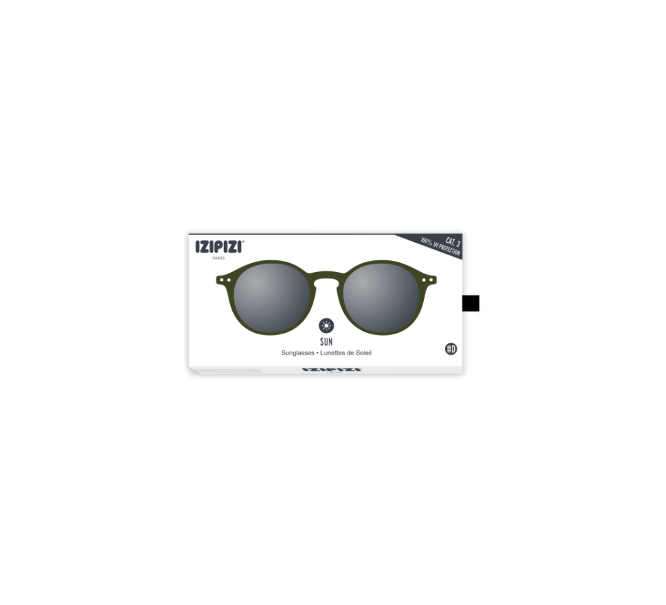 Lunettes de soleil IZIPIZI SUN #D KAKI GREEN 48/20