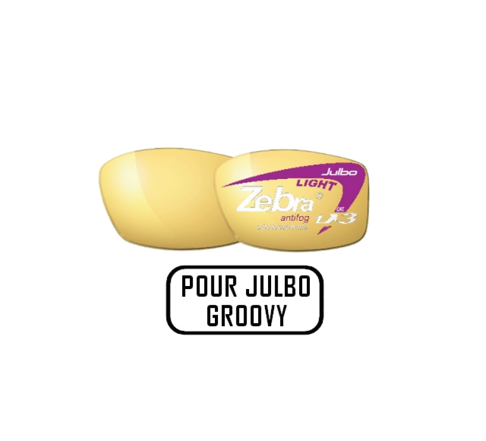Lunettes de soleil JULBO Verres ZEBRA LIGHT pour GROOVY