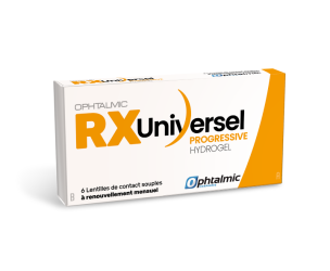 Ophtalmic RX Universel HYDROGEL Progressive 6L