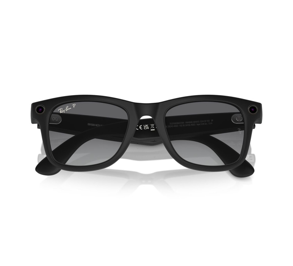 Zonnebrillen RAY-BAN META Wayfarer RW4008 601ST3 53/22