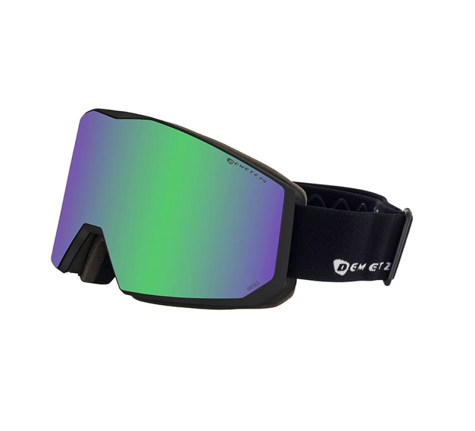 Skimaskers DEMETZ EDGED Noir Mat Photo Cat.1 à 3