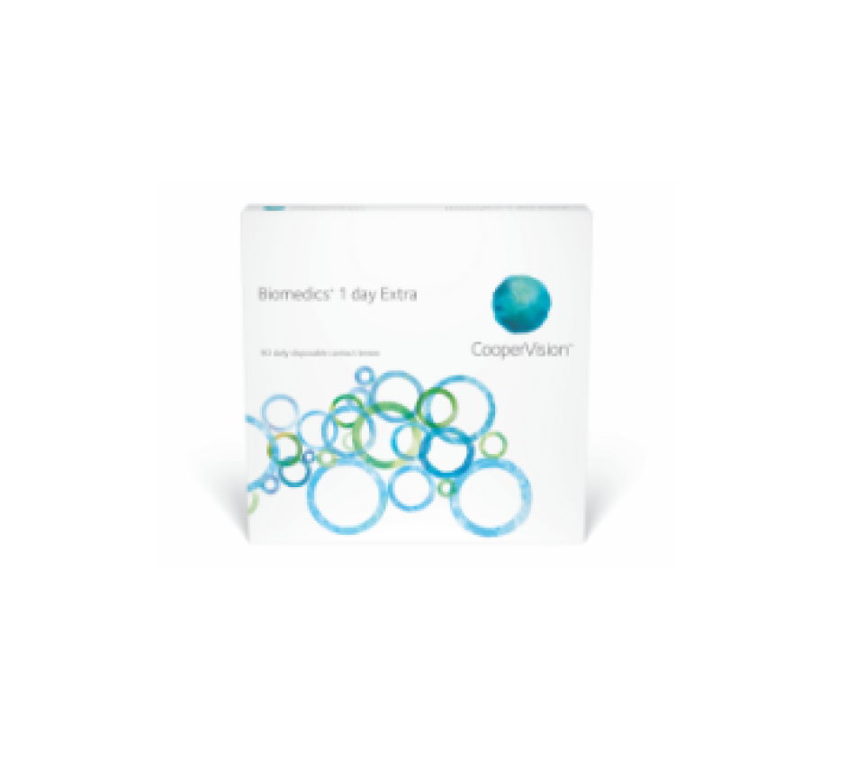 Contactlenzen COOPERVISION Biomedics 1 Dag Extra 90L